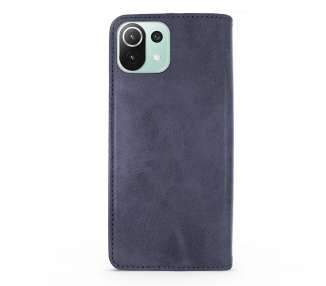 Funda Tapa con Tarjetero Compatible con Xiaomi Mi 12,12X Polipiel