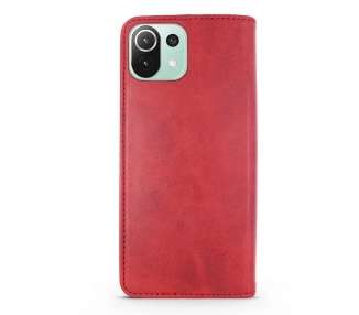 Funda Tapa con Tarjetero Compatible con Xiaomi Mi 12,12X Polipiel