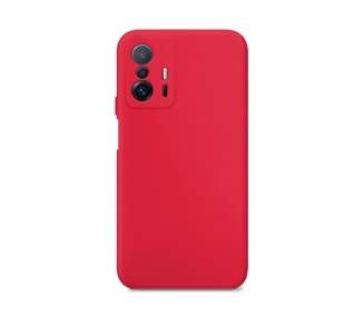 Funda Silicona Suave Compatible con Xiaomi Mi 11T,T Pro con Cámara 3D