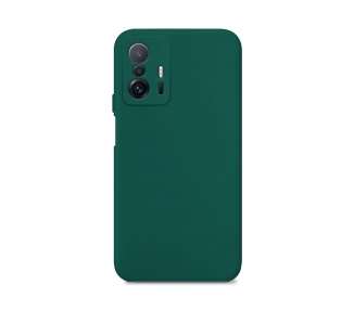 Funda Silicona Suave Compatible con Xiaomi Mi 11T,T Pro con Cámara 3D