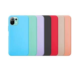 Funda Silicona Suave Compatible con Xiaomi Mi 11 Lite