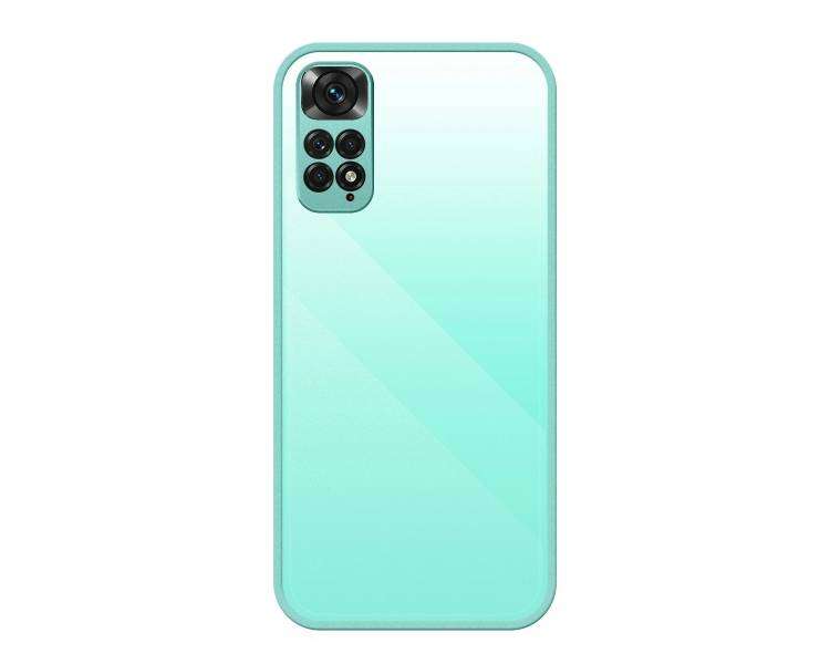 Funda Silicona Tempered Glass Compatible con Xiaomi Redmi Note 11 Pro