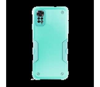 Funda Antigolpe Compatible con Xiaomi Redmi Note 11 4G con borde de color