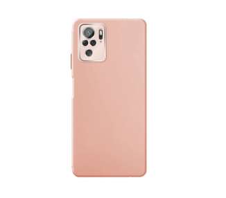 Funda Silicona Suave Compatible con Xiaomi Redmi Note 10 con Protector Camara 3D