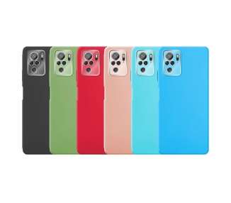 Funda Silicona Suave Compatible con Xiaomi Redmi Note 10 con Protector Camara 3D