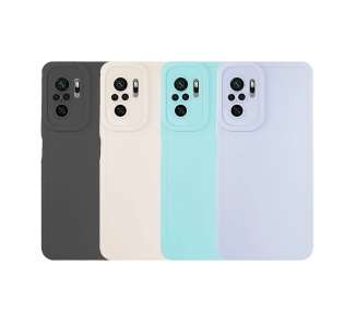 Funda Silicona Compatible con Xiaomi Note 10 5G con Cámara 4D