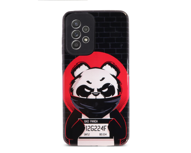 Funda Gel Doble Capa Compatible para Xiaomi Redmi Note 10-5G- Estrellas - PANDA