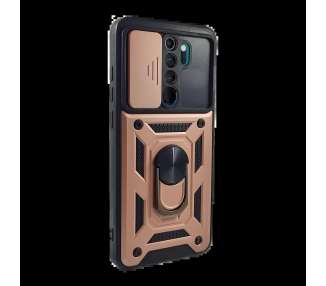 Funda con Anilla y Cámara Deslizante para Xiaomi Redmi Note 8 Pro con Imán