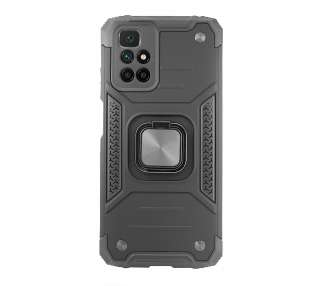 Funda Antigolpe Armor-Case para Xiaomi Redmi 10 Imán y Soporte de Anilla 360º