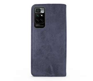 Funda Tapa con Tarjetero Compatible con Xiaomi Redmi 10 Polipiel