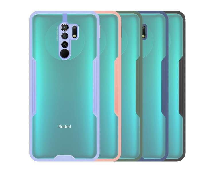 Funda Slim Compatible con Xiaomi Redmi 9 con cámara Cubierta