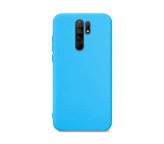 Funda Silicona Suave Compatible con Xiaomi Redmi 9 con Cámara 3D