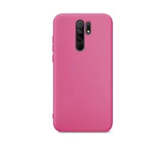 Funda Silicona Suave Compatible con Xiaomi Redmi 9 con Cámara 3D