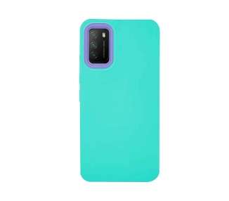 Funda Silicona Compatible con Xiaomi Redmi 9T,POCO M3 con Cámara 5D