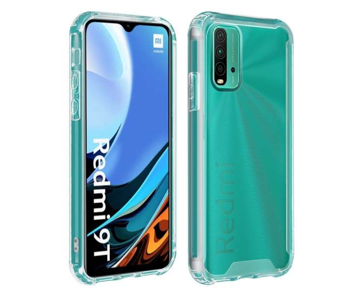 Funda Transparente Compatible con Xiaomi Redmi 9T , Poco M3 Antigolpe Premium