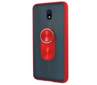 Funda Gel Compatible con Xiaomi Redmi 8A Pop-Case con borde de color - 4 Colores