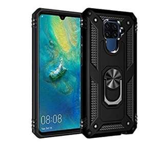 Funda Aluminio Antigolpe para Xiaomi Redmi 8,8a Imán y Soporte de Anilla 360º