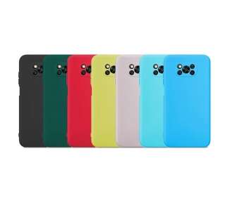 Funda Silicona Suave Compatible con Xiaomi Pocophone X3 con Camara 3D