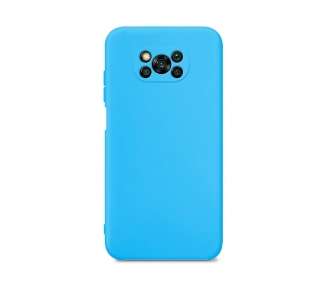 Funda Silicona Suave Compatible con Xiaomi Pocophone X3 con Camara 3D