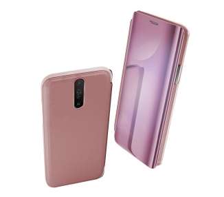 Funda Flip con Stand Compatible para Xiaomi Pocophone X3 Clear View