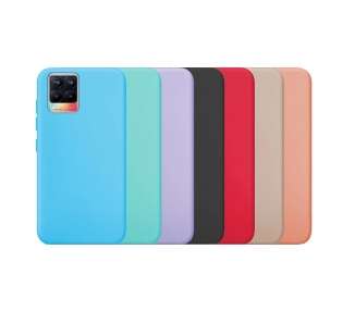 Funda Silicona Suave Compatible con Realme 8i