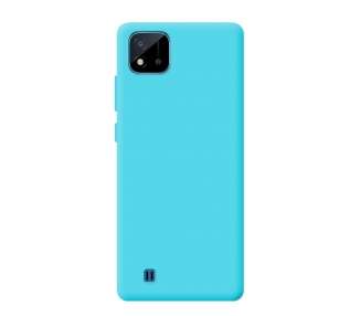 Funda Silicona Suave Compatible con Realme C11 2021con Cámara 3D