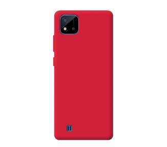 Funda Silicona Suave Compatible con Realme C11 2021con Cámara 3D