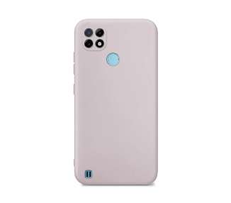 Funda Silicona Suave Compatible con Realme C21 con Cámara 3D