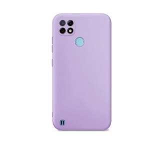 Funda Silicona Suave Compatible con Realme C21 con Cámara 3D