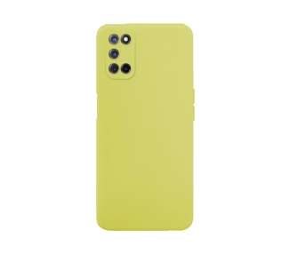 Funda Silicona Suave Compatible con Oppo A52,A72 con Cámara 3D