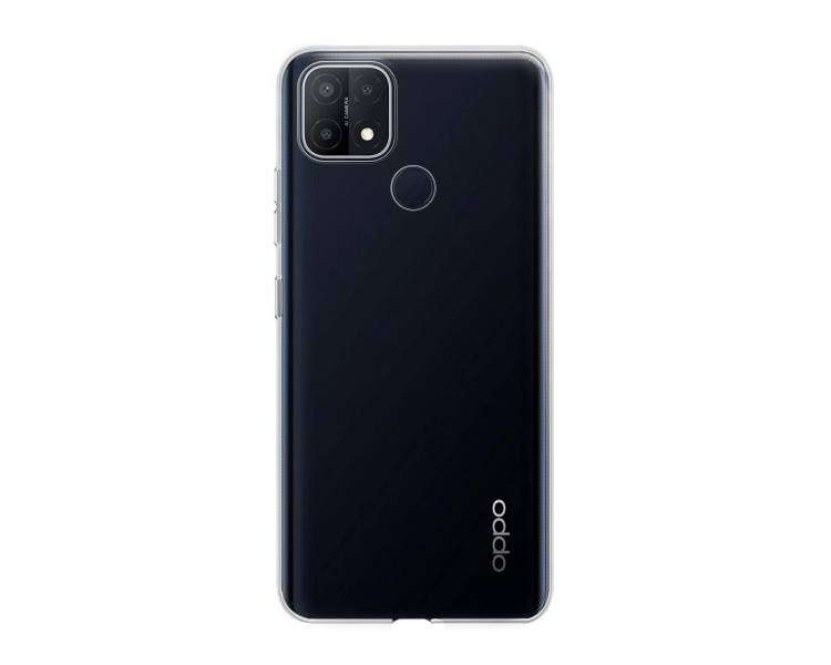 Funda Silicona Compatible con Oppo A15 Transparente Ultrafina