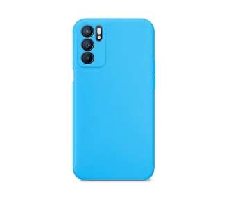 Funda Silicona Suave Compatible con Oppo Reno 6 Pro 5G con Cámara 3D