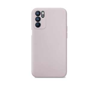 Funda Silicona Suave Compatible con Oppo Reno 6 Pro 5G con Cámara 3D