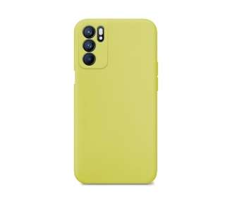 Funda Silicona Suave Compatible con Oppo Reno 6 Pro 5G con Cámara 3D