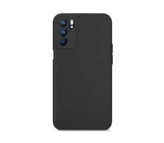 Funda Silicona Suave Compatible con Oppo Reno 6 Pro 5G con Cámara 3D