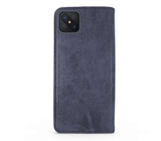 Funda Tapa con Tarjetero Compatible con Oppo Reno 4z Polipiel