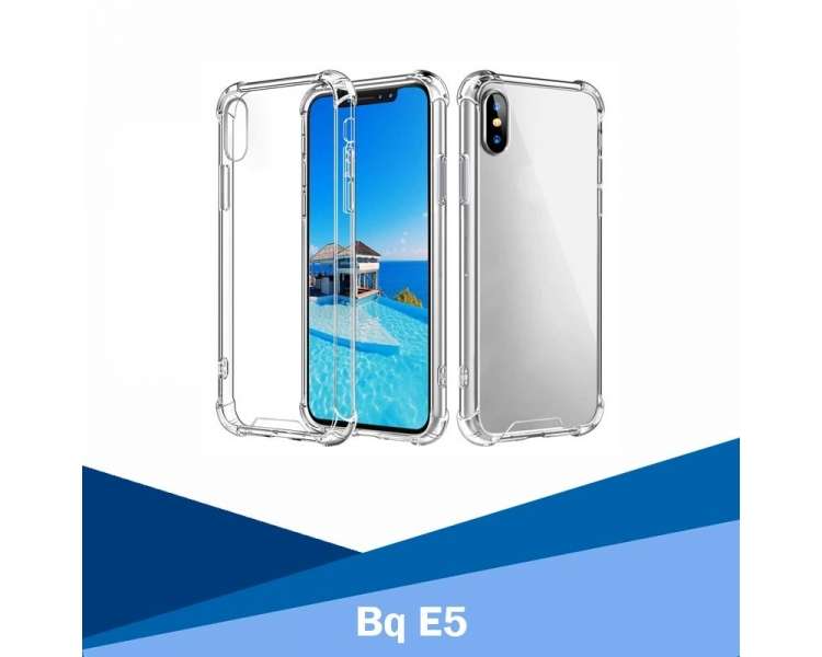 Funda AntiGolpe Compatible para LG K40 Gel Transparente con esquinas Reforzadas