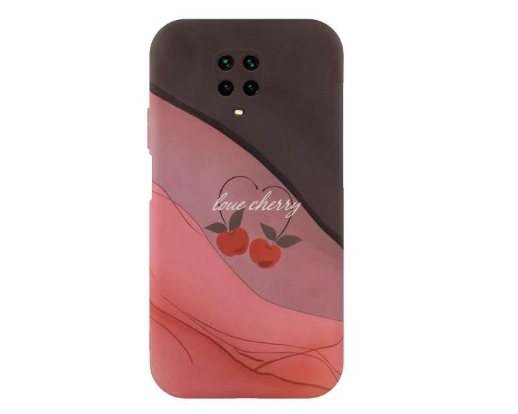 Funda Silicona Suave Elástica 4 Dibujos Compatible con Xiaomi Redmi Note 9S