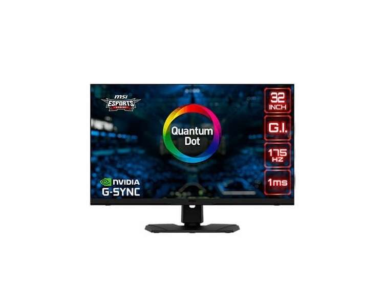 MONITOR LED 32  MSI OPTIX MPG321QRF QD NEGRO