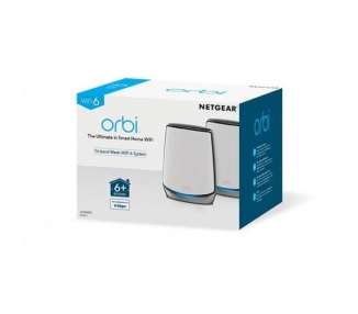 WIRELESS P.ACCESO NETGEAR AX6000 ORBI RBK852 PACK2