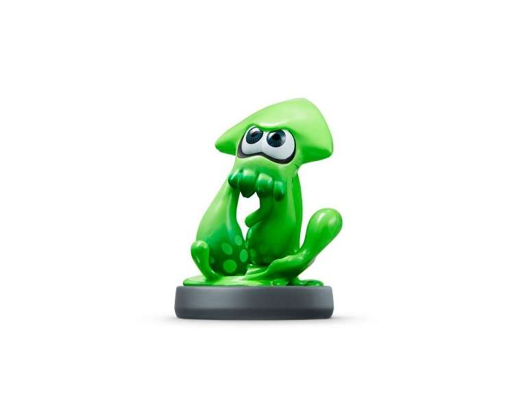 FIGURA NINTENDO AMIIBO SPLATOON CALAMAR VERDE COLECCION SPLATOON