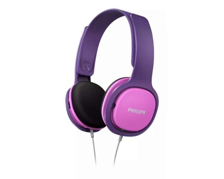 Auriculares philips shk2000/ jack 3.5/ rosas