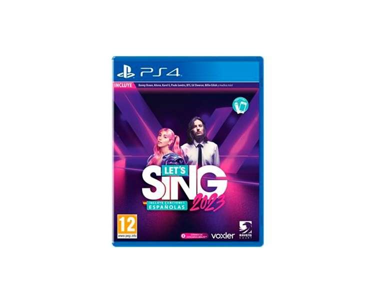 LET S SING 2023, Juego para Consola Sony PlayStation 4 , PS4, PAL ESPAÑA