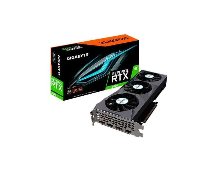 TARJETA GRÁFICA GIGABYTE RTX 3070 EAGLE OC LHR 8G GDDR6