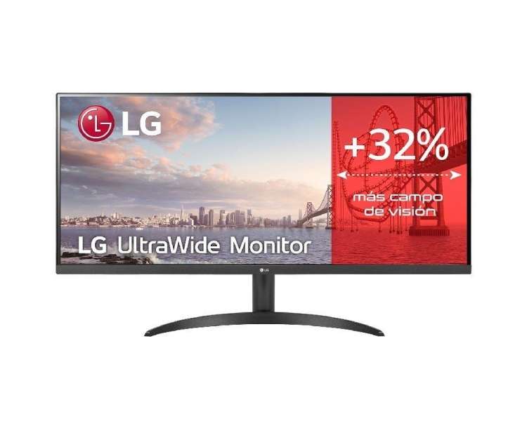 Monitor profesional ultrapanorámico lg 34wp500-b 34'/ wfhd/ negro