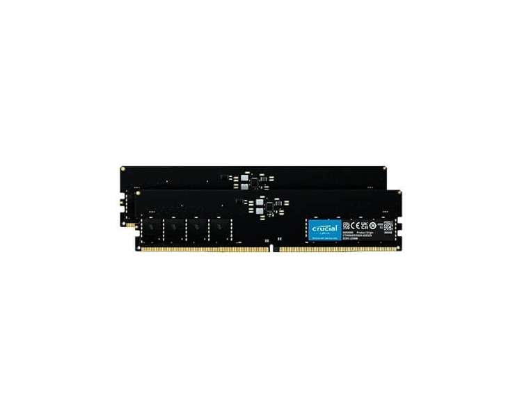 MODULO MEMORIA RAM DDR5 32GB 2X16GB 4800MHz CRUCIAL