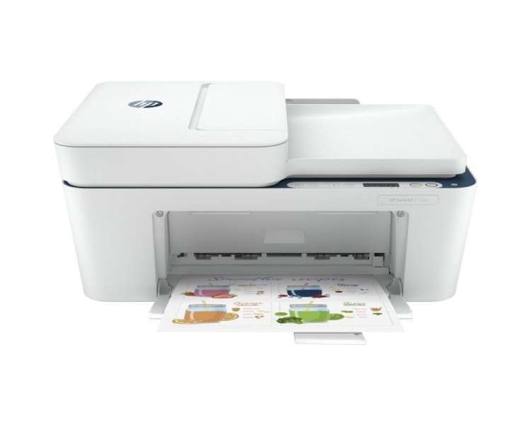 Multifunción hp deskjet 4130e wifi/ fax móvil/ blanca