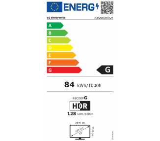 TELEVISIÓN QNED 55  LG 55QNED866QA.AEU SMART TV 4K UHD