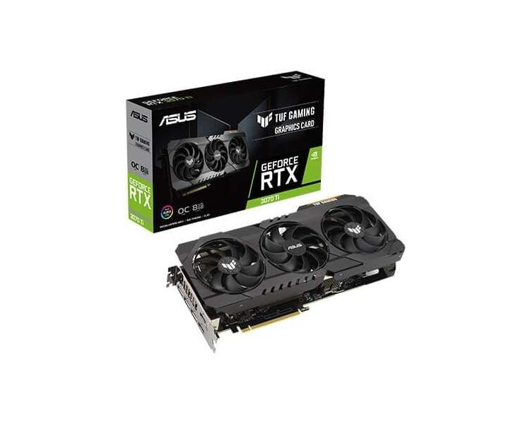 TARJETA GRÁFICA ASUS TUF RTX 3070TI GAMING OC V2 8GB GDDR6