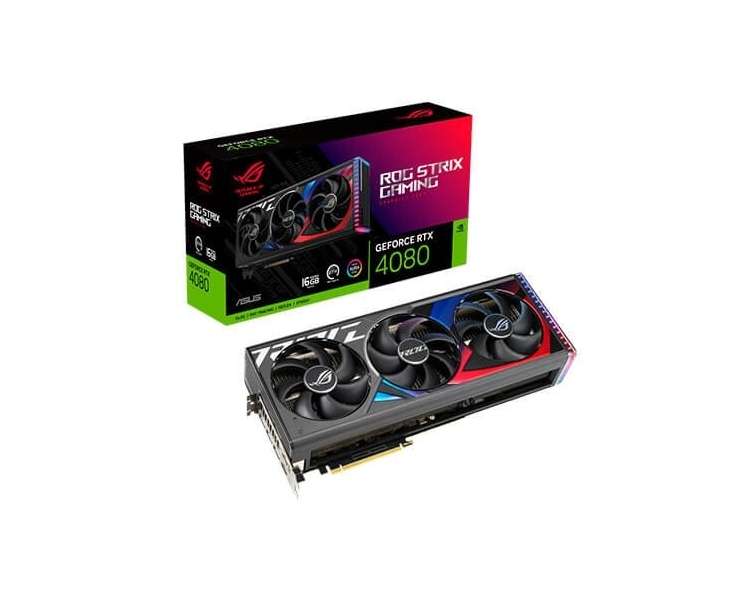 TARJETA GRÁFICA ASUS ROG STRIX RTX4080 GAMING OC 16GB GDDR